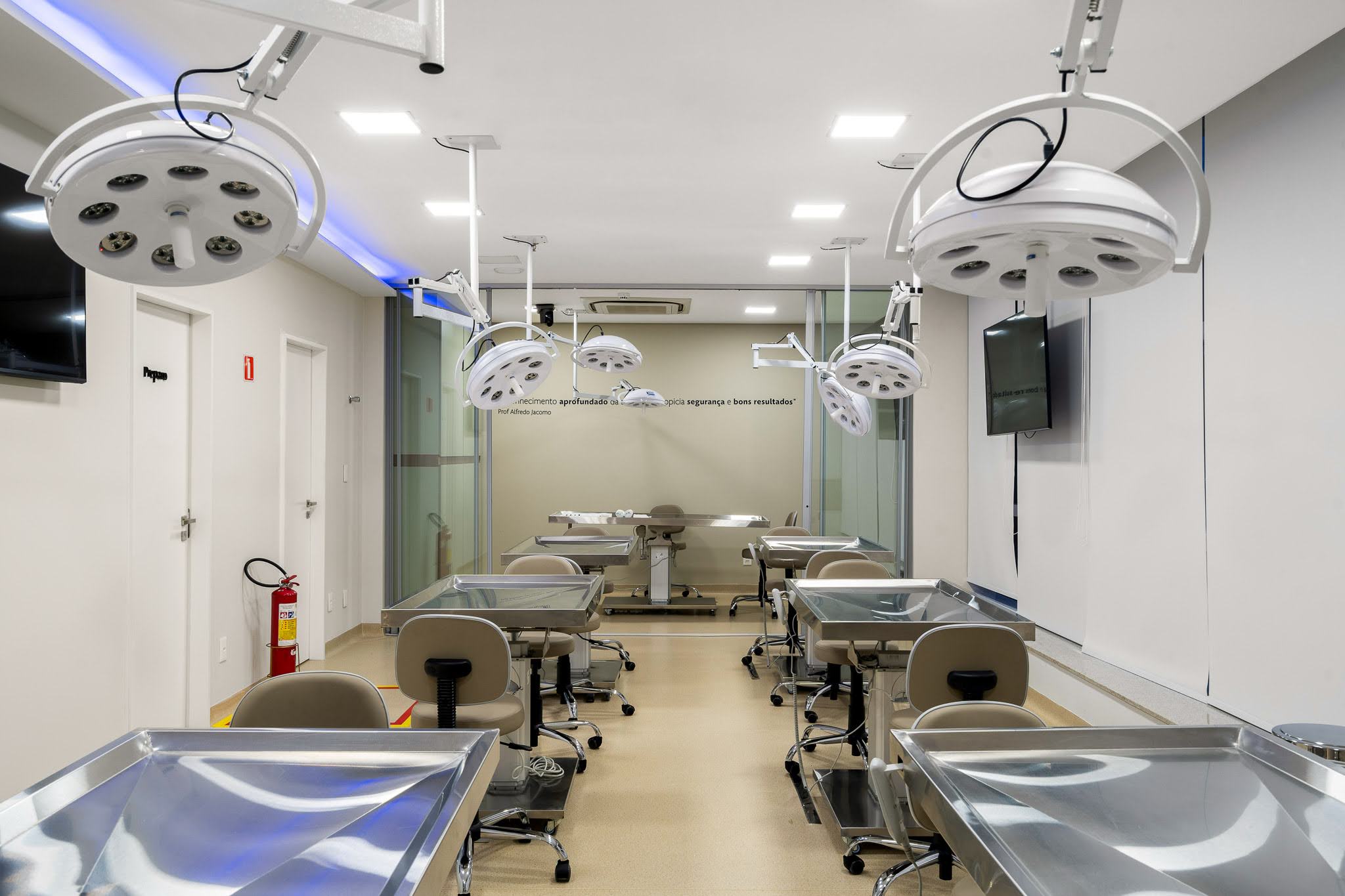 Ambiente do ambulatório onde ocorrerá a parte prática do curso